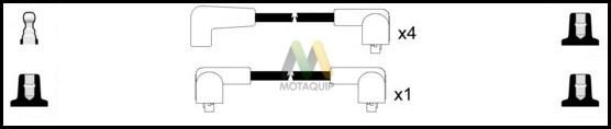 Motaquip LDRL109 - Kit de câbles d'allumage cwaw.fr