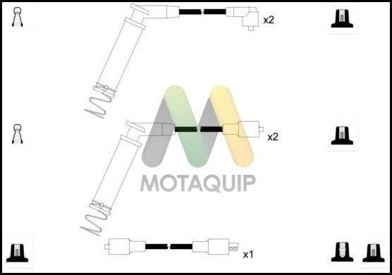 Motaquip LDRL1004 - Kit de câbles d'allumage cwaw.fr