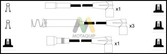 Motaquip LDRL1119 - Kit de câbles d'allumage cwaw.fr