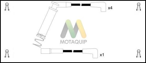 Motaquip LDRL1818 - Kit de câbles d'allumage cwaw.fr