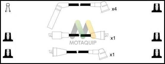 Motaquip LDRL1348 - Kit de câbles d'allumage cwaw.fr