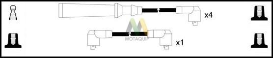 Motaquip LDRL1356 - Kit de câbles d'allumage cwaw.fr