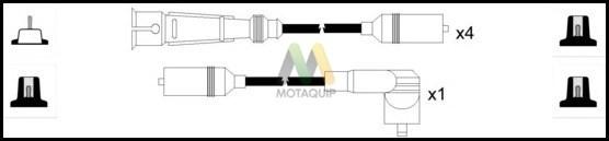 Motaquip LDRL1284 - Kit de câbles d'allumage cwaw.fr