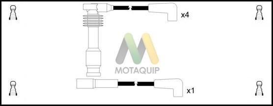 Motaquip LDRL1753 - Kit de câbles d'allumage cwaw.fr