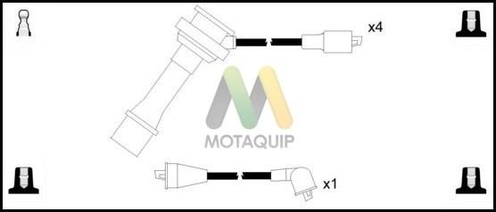 Motaquip LDRL1776 - Kit de câbles d'allumage cwaw.fr