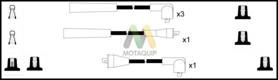 Motaquip LDRL1778 - Kit de câbles d'allumage cwaw.fr