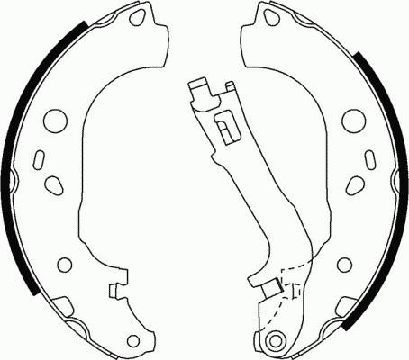 Motaquip LVBS792 - Jeu de mâchoires de frein cwaw.fr