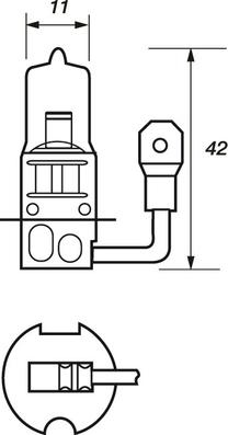 Motaquip VBU453 - Ampoule, projecteur longue portée cwaw.fr