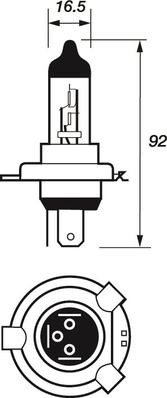 Motaquip VBU472X - Ampoule, projecteur longue portée cwaw.fr