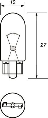 Motaquip VBU501 - Ampoule, feu clignotant cwaw.fr