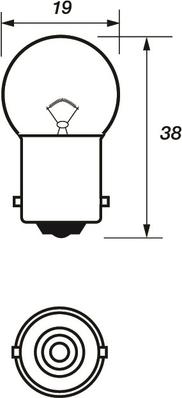 Motaquip VBU207 - Ampoule, feu clignotant cwaw.fr