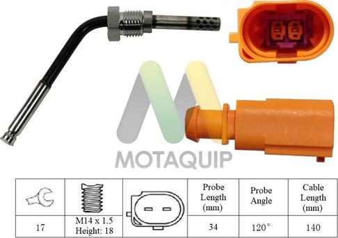 Motaquip LVET407 - Capteur, température des gaz cwaw.fr