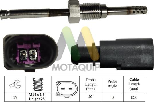 Motaquip LVET188 - Capteur, température des gaz cwaw.fr