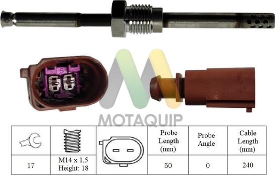 Motaquip LVET396 - Capteur, température des gaz cwaw.fr