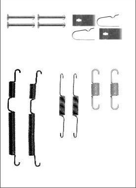 Motaquip LVMK1126 - Kit d'accessoires, mâchoire de frein cwaw.fr