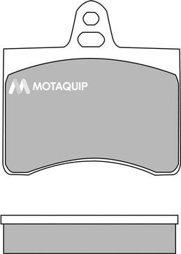 Motaquip LVXL994 - Kit de plaquettes de frein, frein à disque cwaw.fr