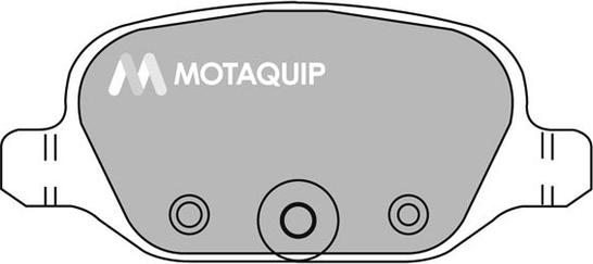 Motaquip LVXL995 - Kit de plaquettes de frein, frein à disque cwaw.fr