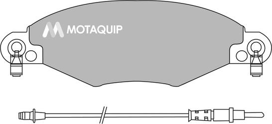 Motaquip LVXL993 - Kit de plaquettes de frein, frein à disque cwaw.fr