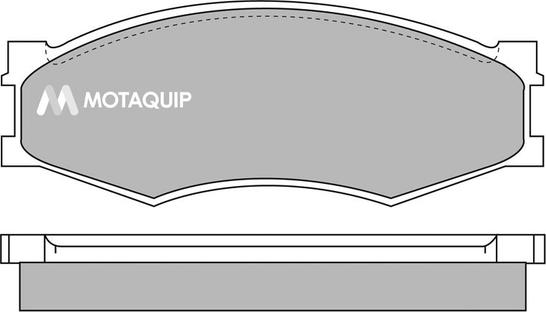 Motaquip LVXL900 - Kit de plaquettes de frein, frein à disque cwaw.fr