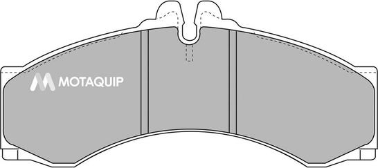 Motaquip LVXL989 - Kit de plaquettes de frein, frein à disque cwaw.fr