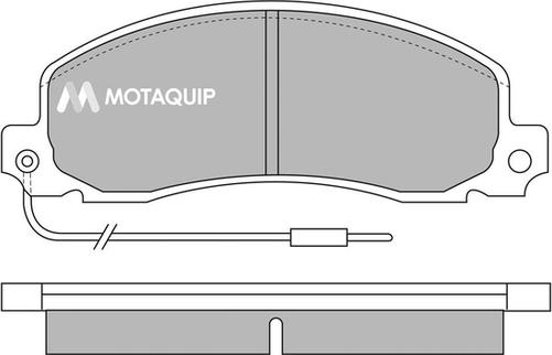 Motaquip LVXL442 - Kit de plaquettes de frein, frein à disque cwaw.fr