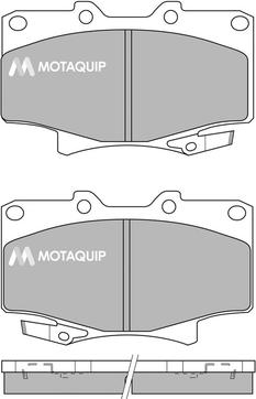 Motaquip LVXL453 - Kit de plaquettes de frein, frein à disque cwaw.fr