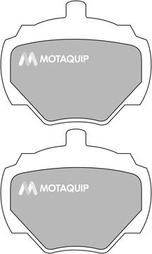 Motaquip LVXL452 - Kit de plaquettes de frein, frein à disque cwaw.fr