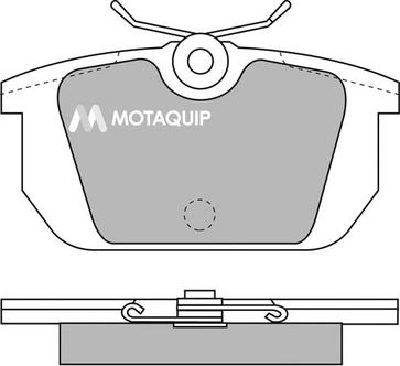 Motaquip LVXL464 - Kit de plaquettes de frein, frein à disque cwaw.fr