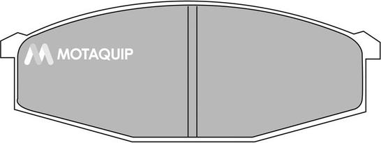 Motaquip LVXL417 - Kit de plaquettes de frein, frein à disque cwaw.fr