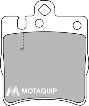 Motaquip LVXL556 - Kit de plaquettes de frein, frein à disque cwaw.fr