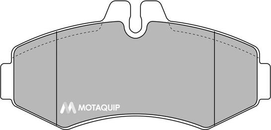 Motaquip LVXL553 - Kit de plaquettes de frein, frein à disque cwaw.fr