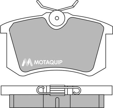 Motaquip LVXL504 - Kit de plaquettes de frein, frein à disque cwaw.fr