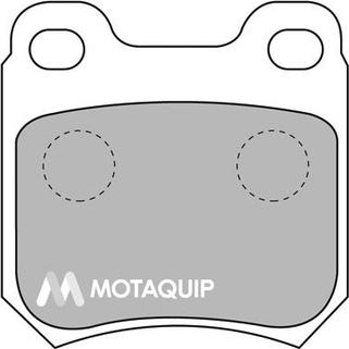 Motaquip LVXL502 - Kit de plaquettes de frein, frein à disque cwaw.fr