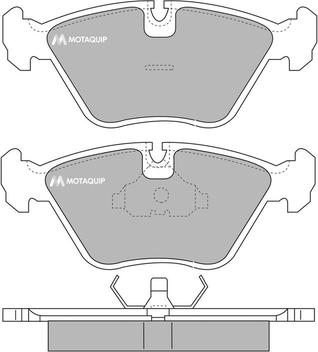 Magneti Marelli 363700201026 - Kit de plaquettes de frein, frein à disque cwaw.fr