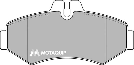 Motaquip LVXL521 - Kit de plaquettes de frein, frein à disque cwaw.fr