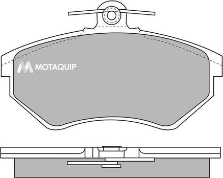 Motaquip LVXL690 - Kit de plaquettes de frein, frein à disque cwaw.fr