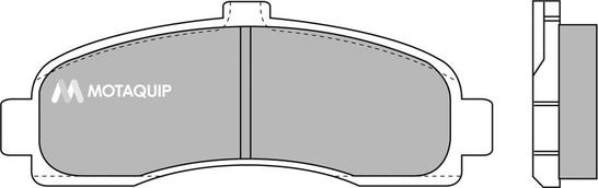 Motaquip LVXL664 - Kit de plaquettes de frein, frein à disque cwaw.fr