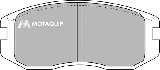 Motaquip LVXL660 - Kit de plaquettes de frein, frein à disque cwaw.fr