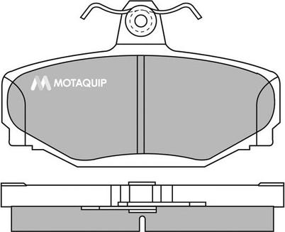 Motaquip LVXL619 - Kit de plaquettes de frein, frein à disque cwaw.fr