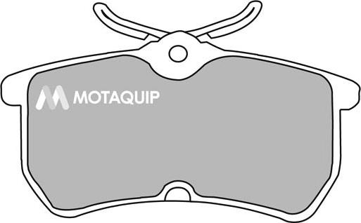 Motaquip LVXL680 - Kit de plaquettes de frein, frein à disque cwaw.fr