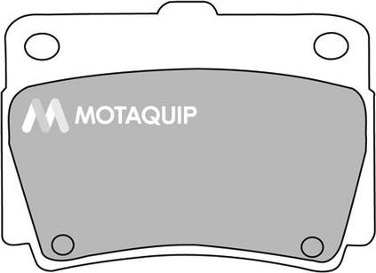 Motaquip LVXL630 - Kit de plaquettes de frein, frein à disque cwaw.fr