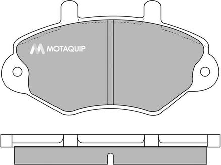 Motaquip LVXL625 - Kit de plaquettes de frein, frein à disque cwaw.fr