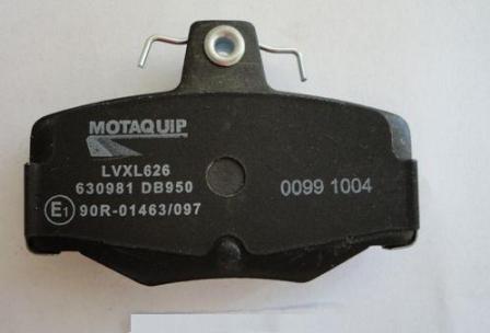 Motaquip LVXL626 - Kit de plaquettes de frein, frein à disque cwaw.fr