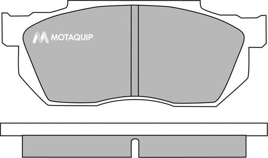 Motaquip LVXL678 - Kit de plaquettes de frein, frein à disque cwaw.fr