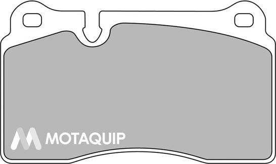 Motaquip LVXL1445 - Kit de plaquettes de frein, frein à disque cwaw.fr