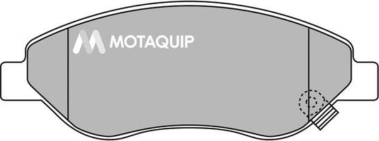 Motaquip LVXL1451 - Kit de plaquettes de frein, frein à disque cwaw.fr