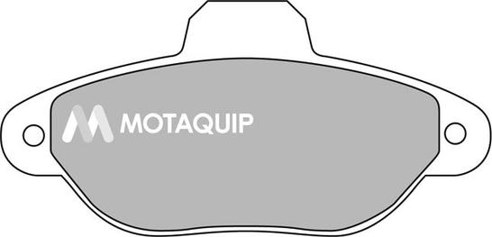 Motaquip LVXL1409 - Kit de plaquettes de frein, frein à disque cwaw.fr