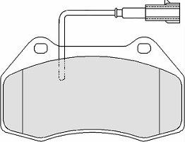 Motaquip LVXL1416 - Kit de plaquettes de frein, frein à disque cwaw.fr