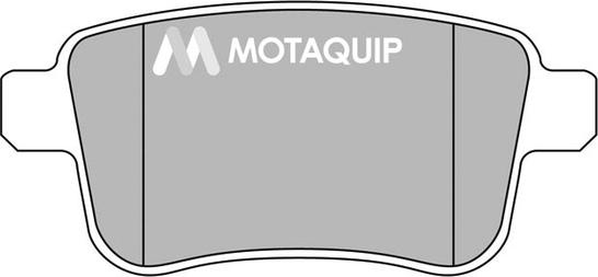 Motaquip LVXL1417 - Kit de plaquettes de frein, frein à disque cwaw.fr