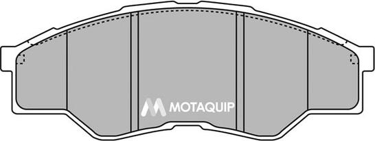 Motaquip LVXL1431 - Kit de plaquettes de frein, frein à disque cwaw.fr